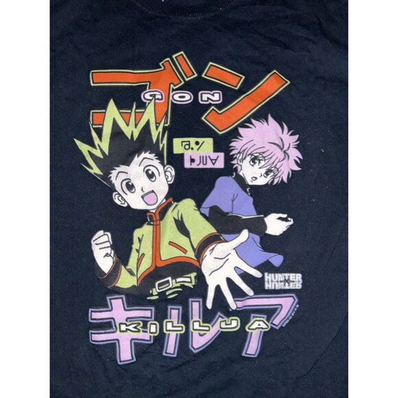 Hunter X Hunter Gon & Killua Anime Cartoon Shirt Unisex XL 100% Cotton - Picture 2 of 3
